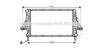 AVA QUALITY COOLING MCA2006 Radiator, engine cooling